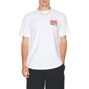 NEW MARKET hot stuff call my lawyer t-shirt in white